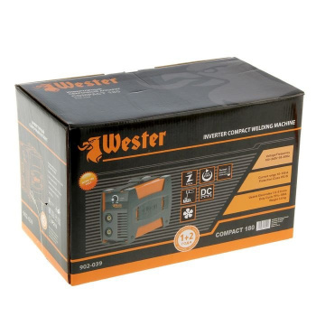 Инвертор сварочный WESTER Compact 10-180A, 220В, 1.6-5.0мм 