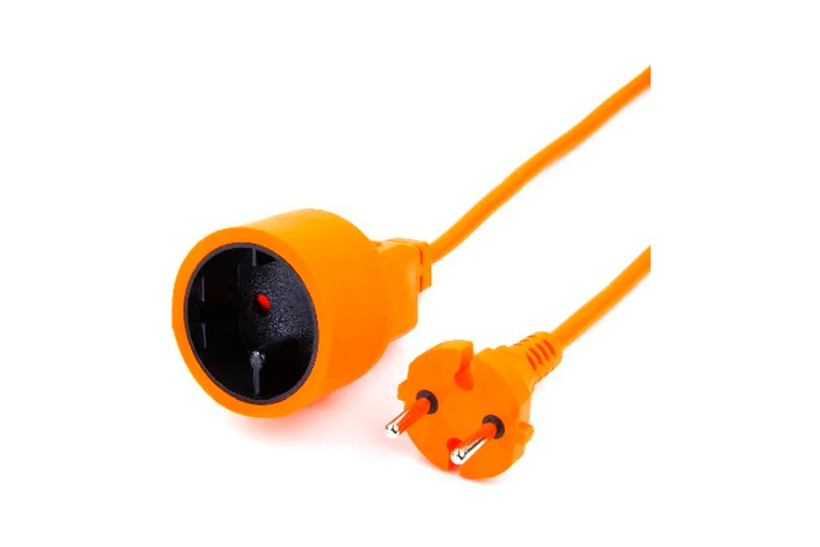 10-1-40m Удлинитель бытовой LINZO 40м 1гн на рамке 10-1-40M ПВС 2х0,75 мм2 max 2500Вт