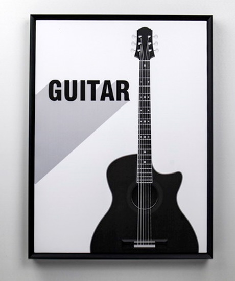 2019705 Постер Гитара, 45х60х3,5см