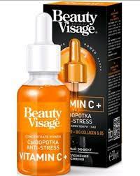 Сыворотка д/лица и кожи вокруг глаз ФК Beauty Visage ANTI-STRESS Vitamin C 30мл