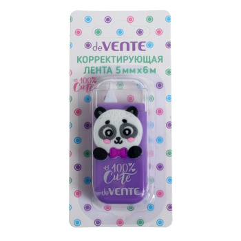 Корректирующая лента 5мм*6м deVENTE Cute Panda аппликатор