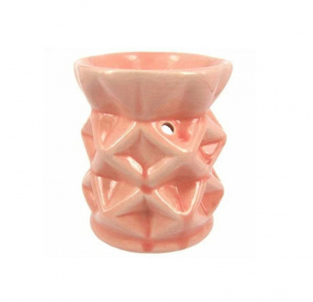 Аромалампа керамическая 9см. цвет розовый