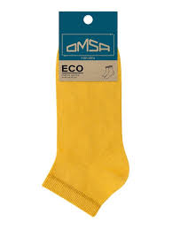 Носки мужские Omsa ECO 402 Colors укороченные giallo р.39-41