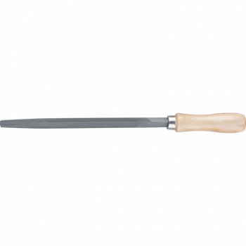 Напильник трехгранный СИБРТЕХ, 150мм, деревянная ручка