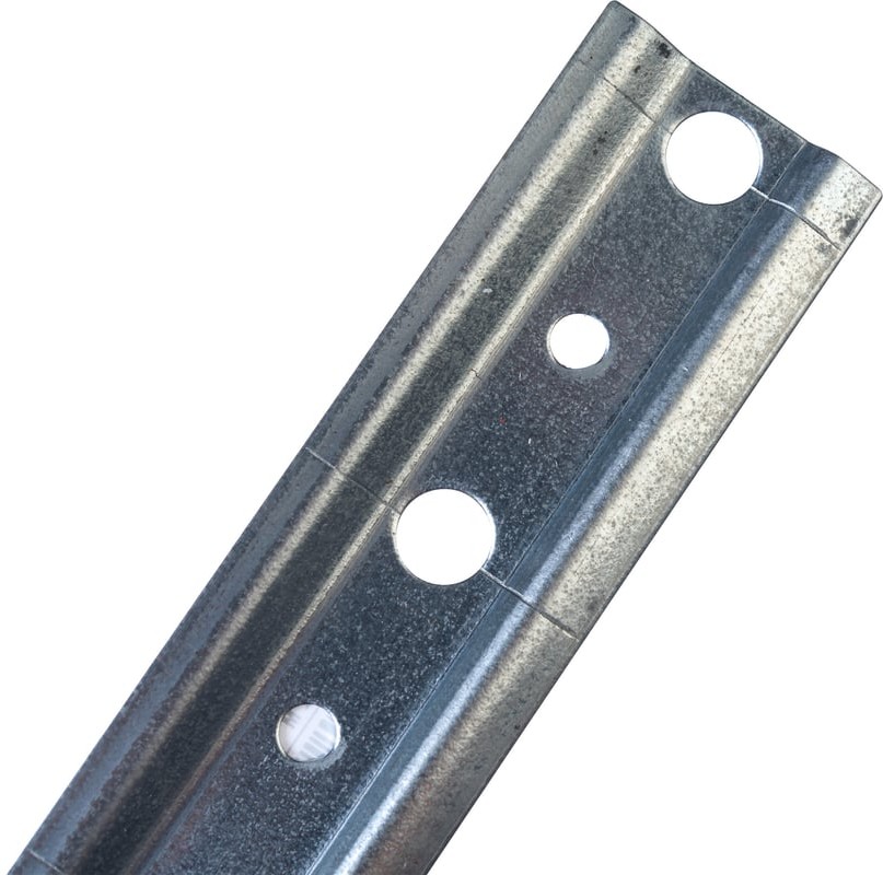 553670 Планка для навесов метал., 2м, оцинк. (1шт)  - накл Э