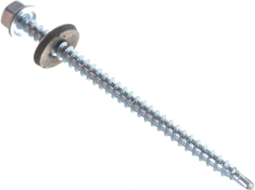 071551 Саморез КР ZP св. 4,8х76 оцинк. (3 шт) - пакет Э