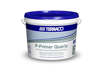 Грунт P-Primer Quartz с кварцевым наполнителем для наружных и внутренних работ 10л/16кг