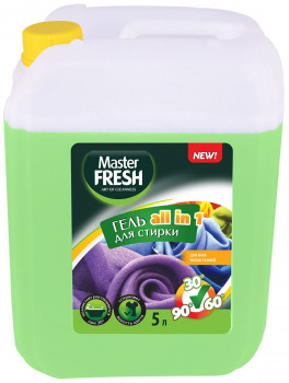 Гель д/стирки Master FRESH ALL-IN-1 5л 