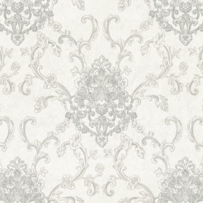9174-00 Обои флизелиновые Castello, мотив белый 1,06x10,05м