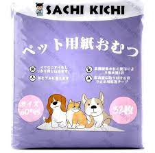 Пеленки впитывающие Sachi Kichi д/домашних животных 60*45см 32шт/уп