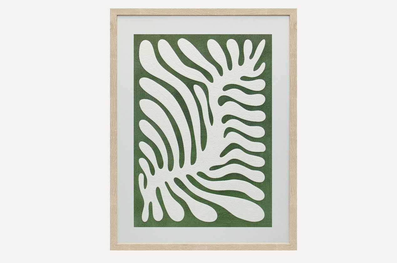 Картина Флорал-1 Green