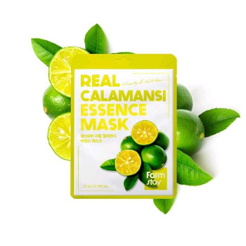 Маска-салфетка для лица FarmStay Essence Mask ЛАЙМ МУСКУСНЫЙ 23мл 