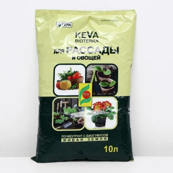 БИОпочвогрунт KEVA BIOTERRA для всех видов Овощей 10л
