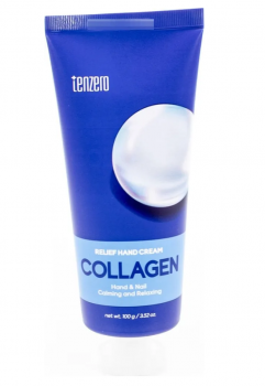 Крем для рук с коллагеном Tenzero Relief Hand Cream Collagen 100мл