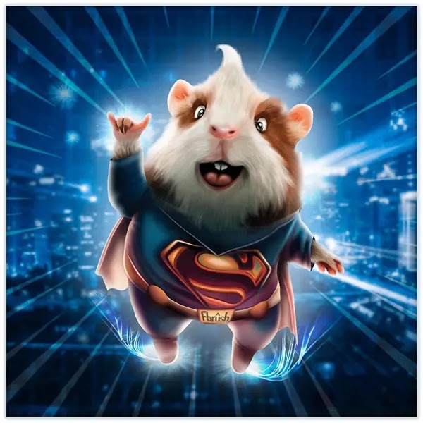 Lm35-14149 Картина Супергерой 30х30 см.