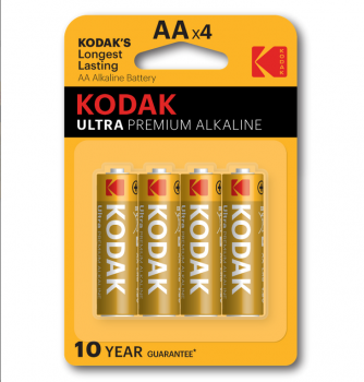 Батарейки Kodak LR6-4BL ULTRA PREMIUM Alkaline 4шт