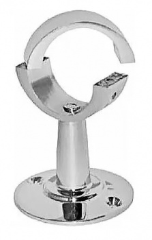 Кронштейн для полотенцесушителя 3/4", телескопический с кольцом, разъемный TIM