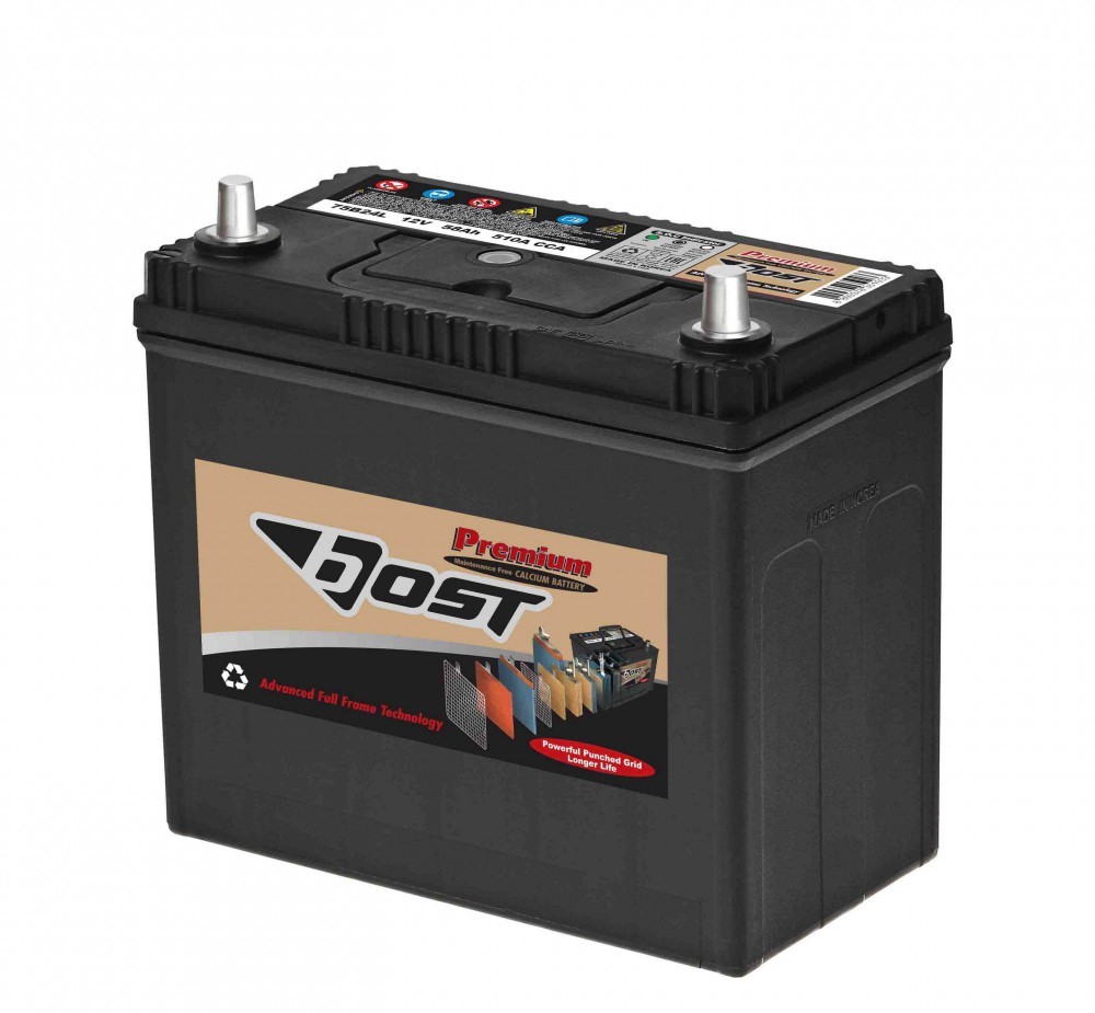 75B24L BOST Аккумулятор 75B24L Ёмкость 58Ah, CCA, Пусковой ток 510А BOST PREMIUM MF