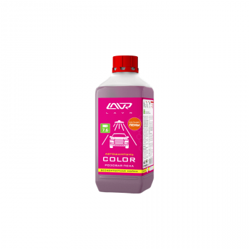 Автошампунь для бесконтактной мойки "COLOR" Розовая пена (1:70-1:100) 1,2 кг Моющая активность 7,6.