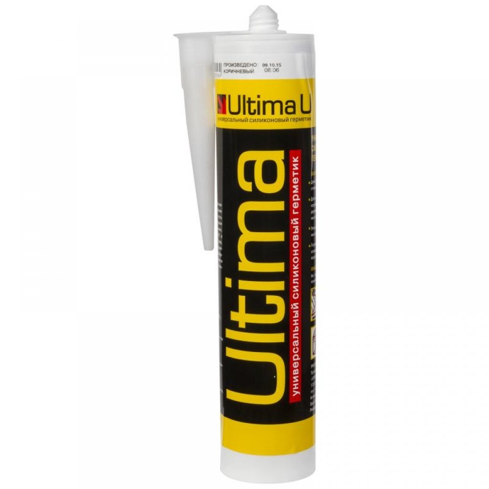 Герметик "Ultima U" силик., универсальный, белый, 280 мл