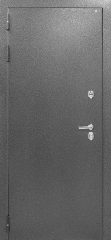Дверь входная Dorston Grand Termo Ф-26 960*2050мм, левая, Антик серебро/Лофт грей