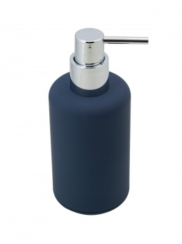 Дозатор для жидкого мыла настольный пластик, темно-синий, BLAND