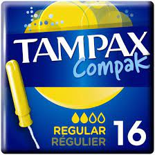 Тампоны TAMPAX Regular Duo Compak с аппликатором 16шт