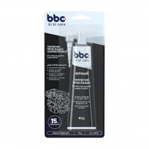 Герметик-прокладка силиконовый черный bi bi care, 85 г