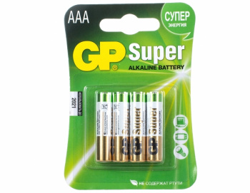 Батарейка GP super 24А-2CR4 ААА
