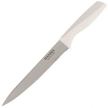 Нож кухонный Daniks Латте универсал нерж сталь 12.5 см рук пласт YW-A383-UT