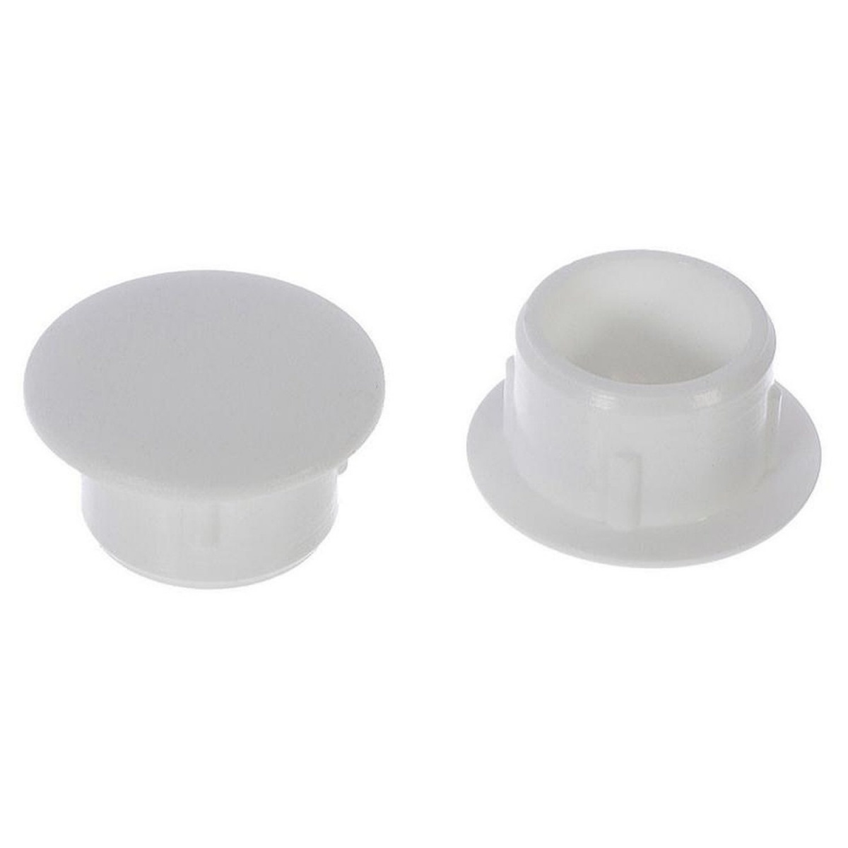 020580 Заглушка декоративная 8 мм белая (35 шт) - пакет Э