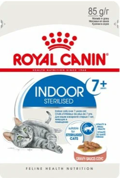 Корм Royal Canin д/кош Индор Стерилайзд 7+ соус 85г