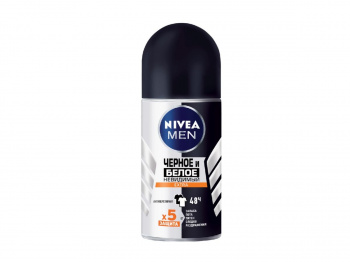 Дезодорант ролик NIVEA Невидимая защита для черн/белого Extra муж 50мл