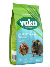 Корм Вака High Quality д/крыс/мышей декоративных 500г