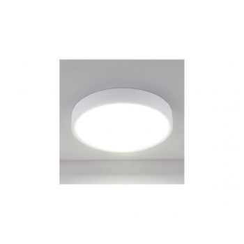Светильник накладной LED белый матовый 18W 4200K DLR034