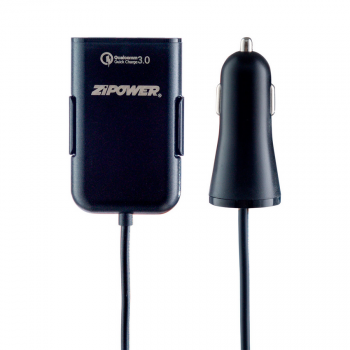 Зарядное устройство USB с удлинителем 8Amp, 40W ZIPOWER 6672PM