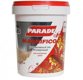 Декоративный лак PARADE DECO Magnifico L85 Бронза, 0,9л