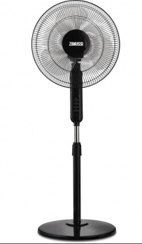 Вентилятор напольный Zanussi ZFF-705, 45 Вт, 3 режима, круглое основание, черный