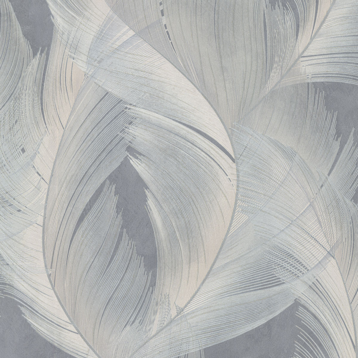7216-23 Обои флизелиновые Phoenix, мотив серый 1,06x10,05м