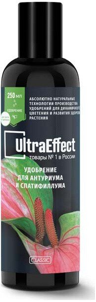 057847 Удобрение UltraEffect для антуриума и спатифиллума 250 мл