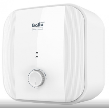 Водонагреватель 10 л, 2 кВт, над мойкой, эмаль, Ballu BWH/S 10 Capsule Plus O (В 324 Ш 324 Г 315)