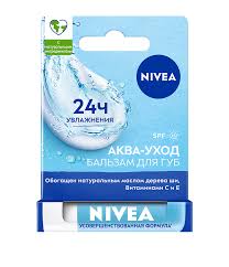 Помада гигиеническая NIVEA Аква-уход 4,8г 