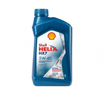 Масло моторное Shell Helix HX7 5W-40 (SN/CF A3/B4), П/Синтетика 1л