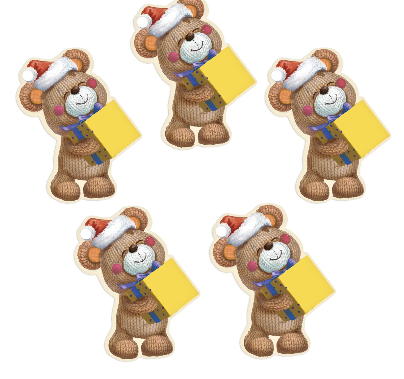 Шильдик декоративный  Мишутка, 7 х 10 см 1385521