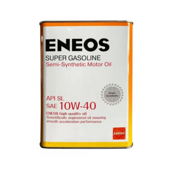 Масло моторное ENEOS Super Gasoline SL П\Синтетика 10W40 1л
