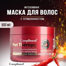 Маска Compliment Hot Therapy д/волос интенсивная укрепления структуры с термоэффектом 500мл