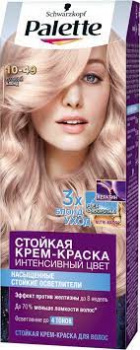 Краска ПАЛЕТТЕ 10-49 Розовый блонд