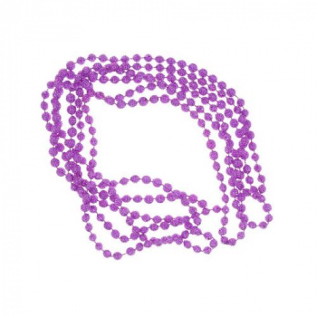 Гирлянда новогодняя "Фиолетовый маскарад" 270см, полистирол