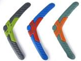 Игрушка NUNBELL д/собак Бумеранг 27.5х19см термопластичная резина 95г микс
