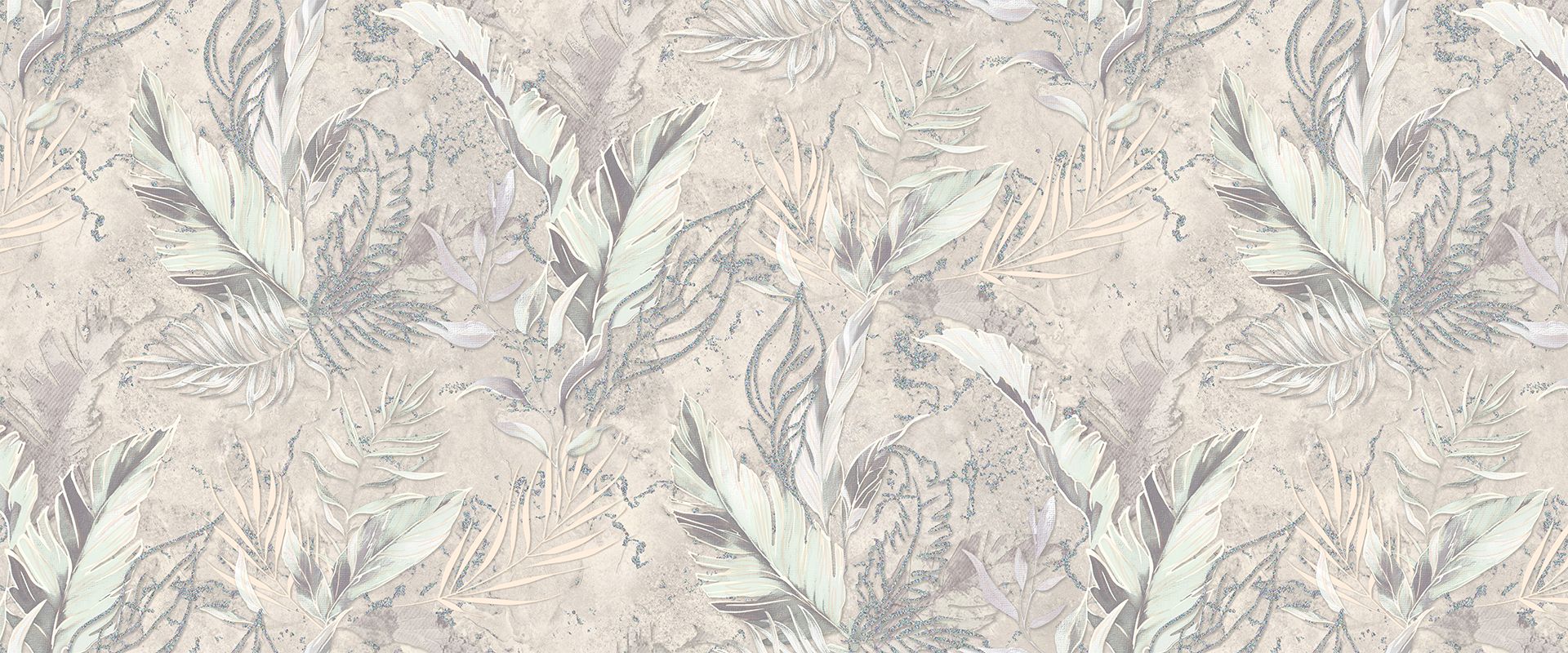 989723 Обои флизелиновые LETO, мотив св-серый 1,06х10.05м